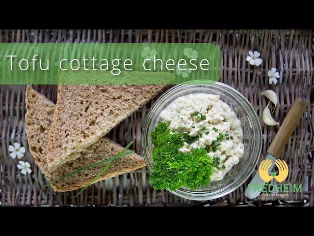 Tofu cottage cheese