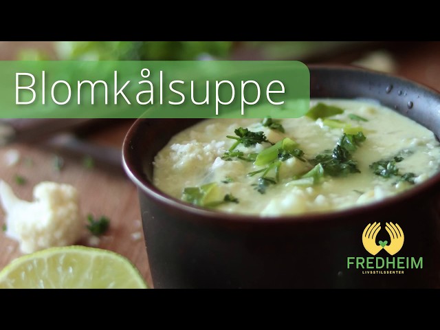 Ukens oppskrift: Blomkålsuppe