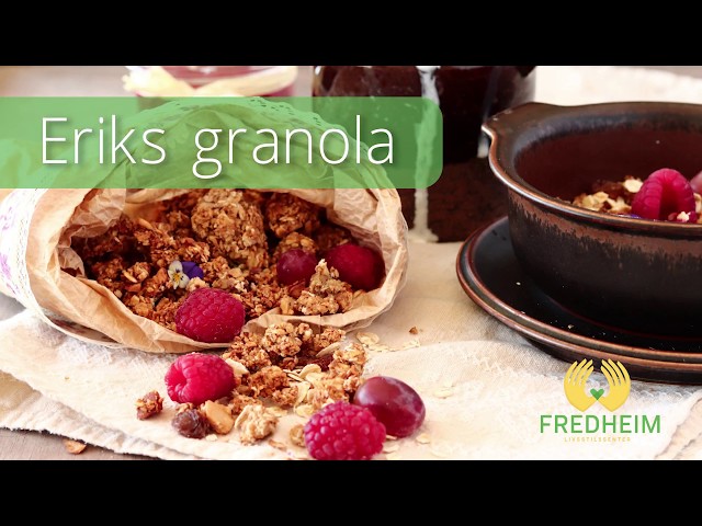 Ukens oppskrift: Eriks granola